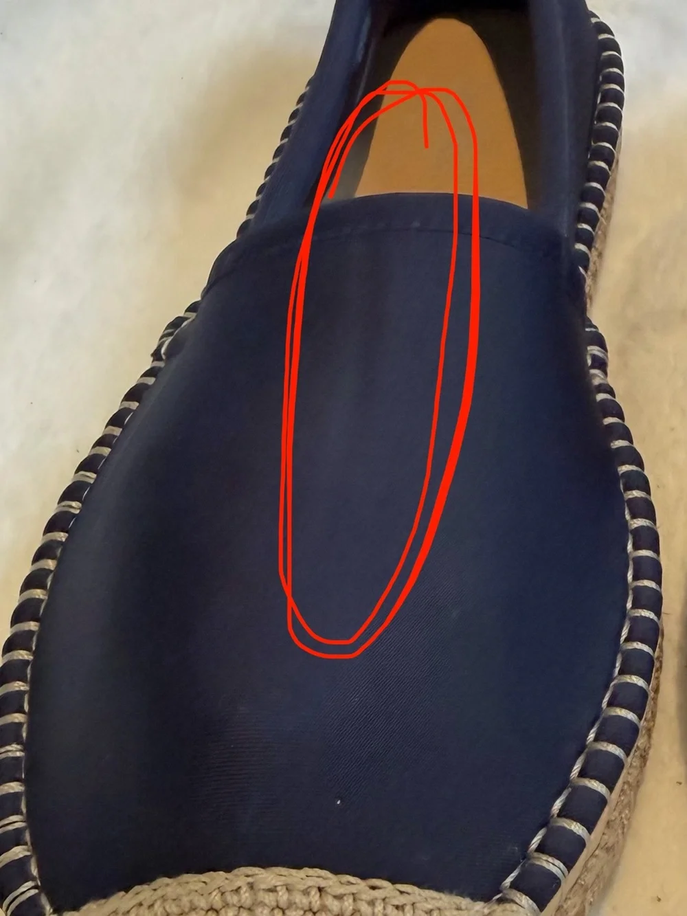Seastar Mariner Beachcomber Neoprene Espadrille Woman’s Size 10 Navy Blue